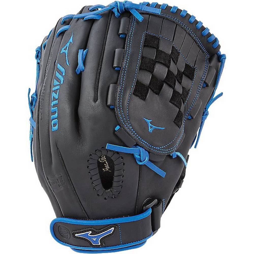 Guanti Mizuno Softball MVP Prime SE Fastpitch 13" Donna - Nere/Blu Reale - 13526-EXKO